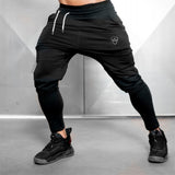 New Men's Hip Hop Sweatpants Fitness Joggers 2019 Spring Male Side Stripe High Street Hip Long Trousers Harem Pants Sweatpant